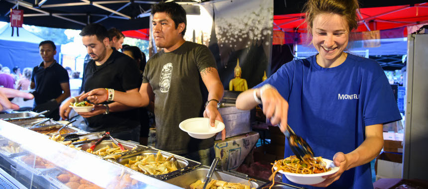 Op zoek naar ecologische food-stands! 